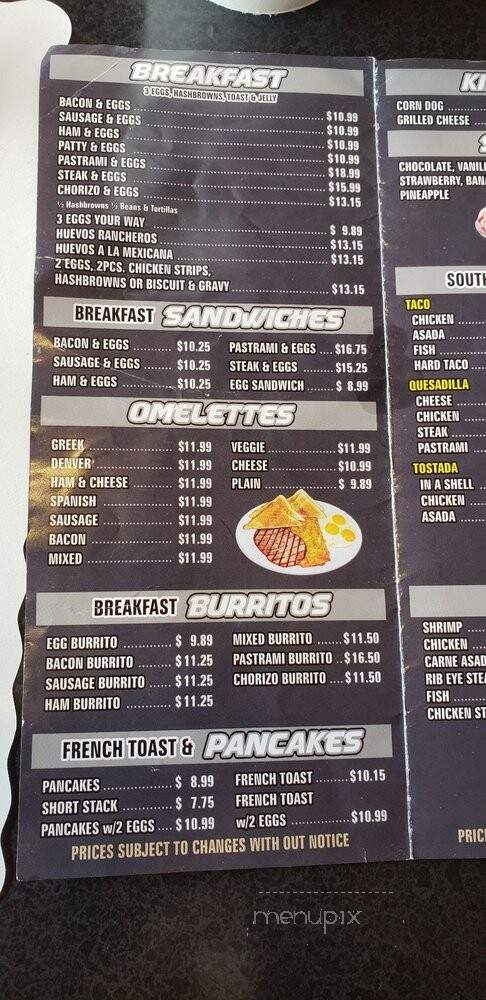 Pete's Burgers - Long Beach, CA menu_pic