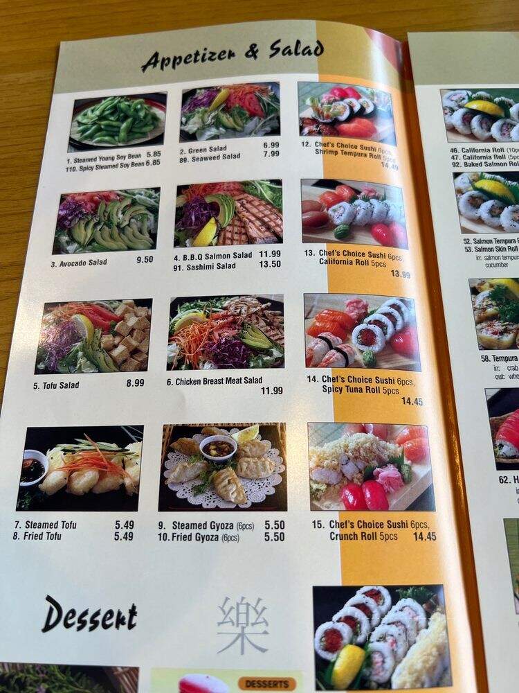 California Sushi & Teriyaki - Lakewood, CA menu_pic
