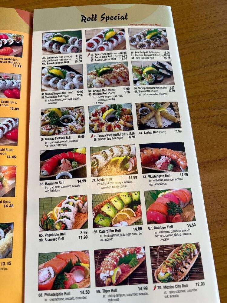 California Sushi & Teriyaki - Lakewood, CA menu_pic