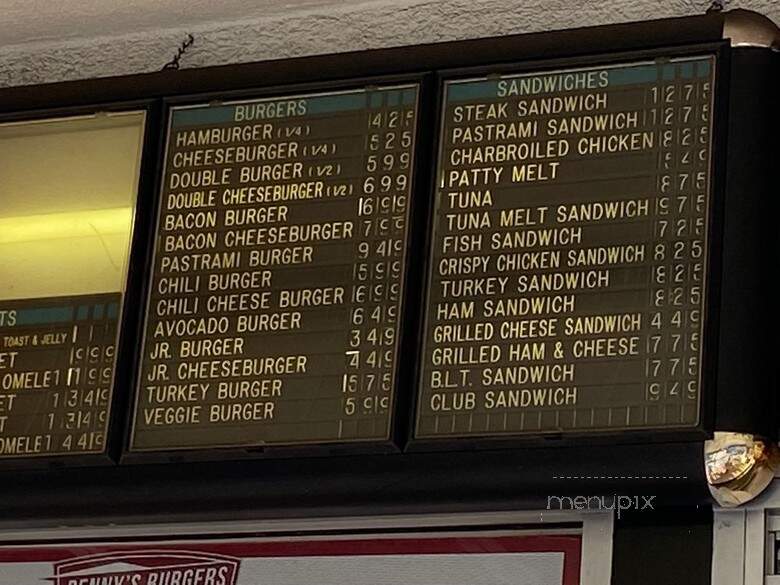 Penny's Burgers - Los Angeles, CA menu_pic