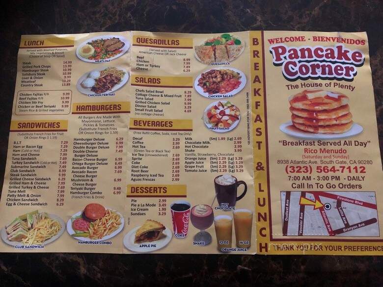 Pancake Corner - South Gate, CA