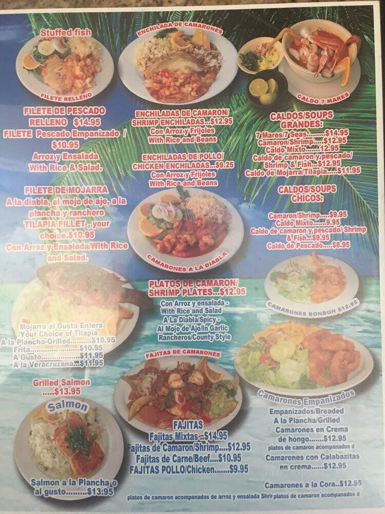 El Mexsal Restaurant - Los Angeles, CA menu_pic