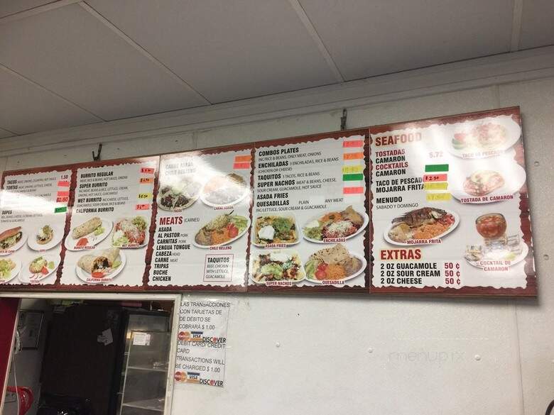 Taqueria La Mexicana - Long Beach, CA menu_pic