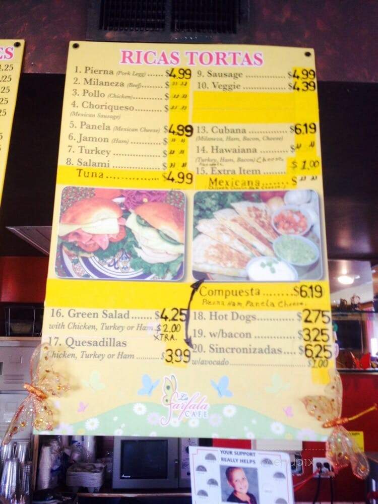 Lasarsala Coffee Shop & Deli - Los Angeles, CA menu_pic