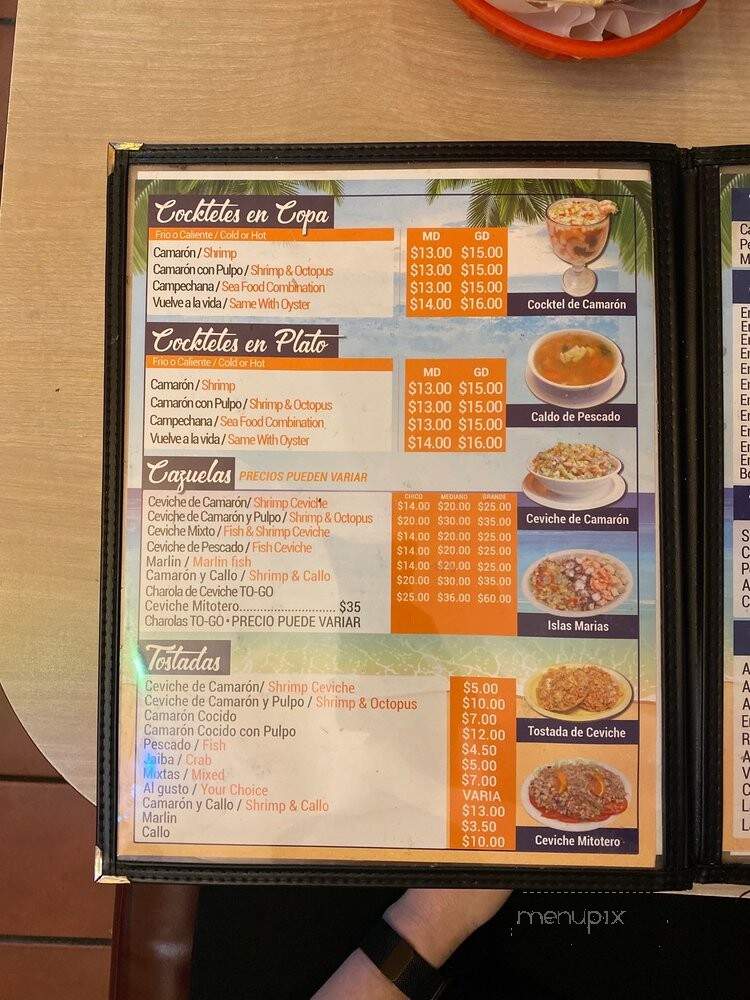 Rincon De Guayabitos - Los Angeles, CA menu_pic