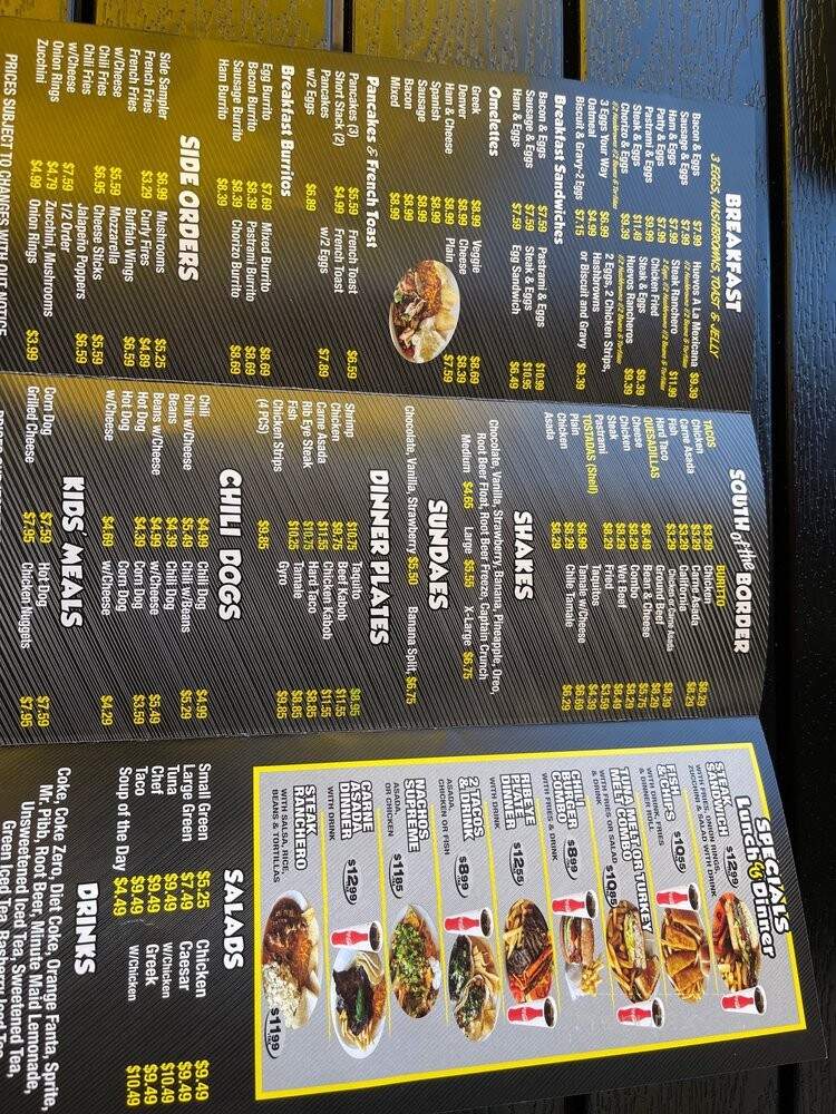 Pete's Burger - South Gate, CA menu_pic