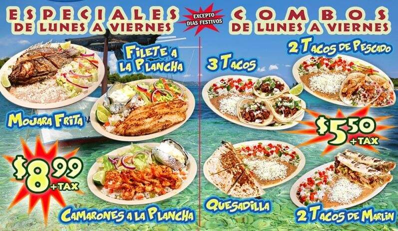 Mariscos Sol Y Mar - Paramount, CA menu_pic