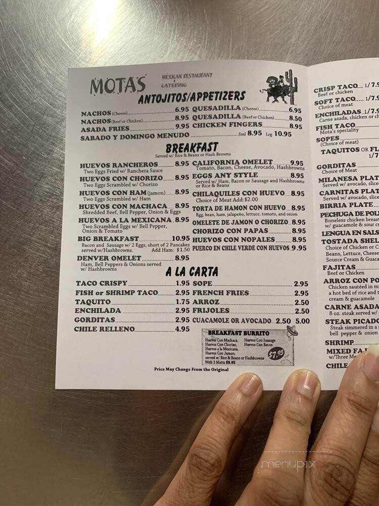 Mota's Mexican Restaurant - Altadena, CA