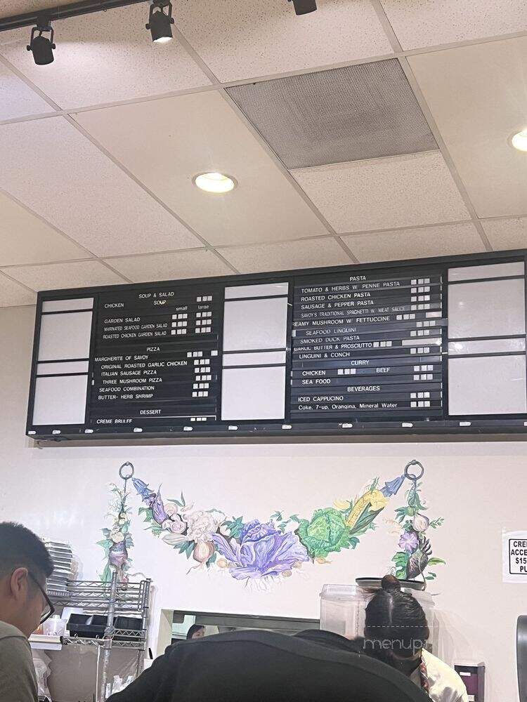 Savoy Pizza & Pasta - Alhambra, CA menu_pic