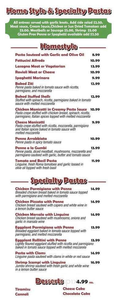 Momma's Brick Oven - South Pasadena, CA menu_pic