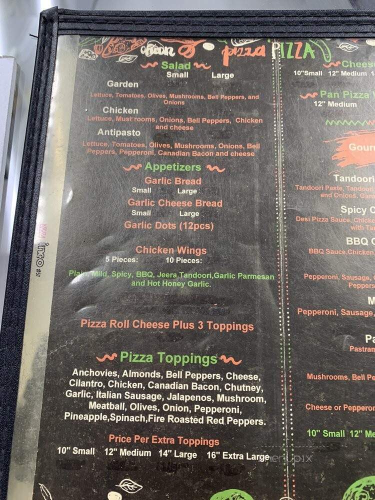 Laventina's - Lakewood, CA menu_pic