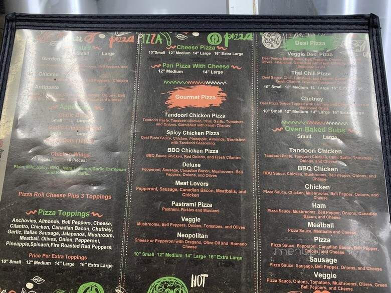 Laventina's - Lakewood, CA menu_pic