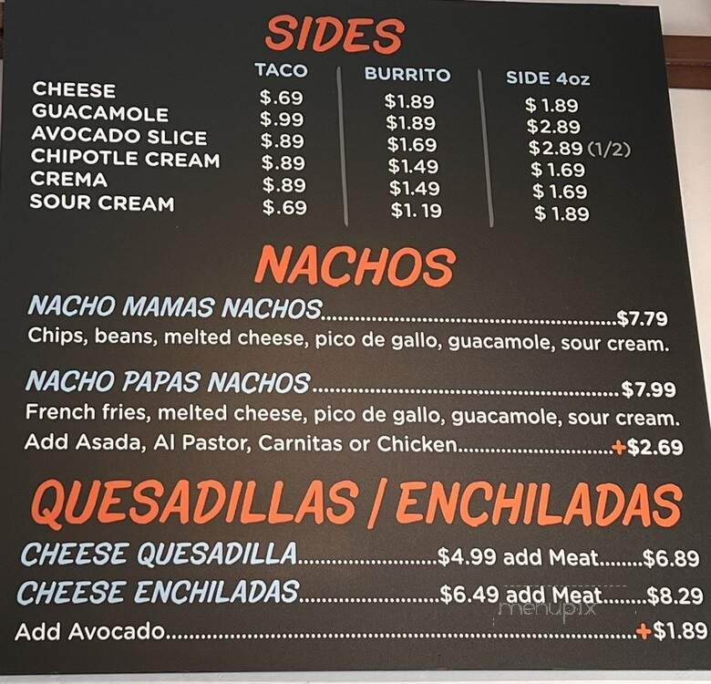 Hole Mole - Long Beach, CA menu_pic