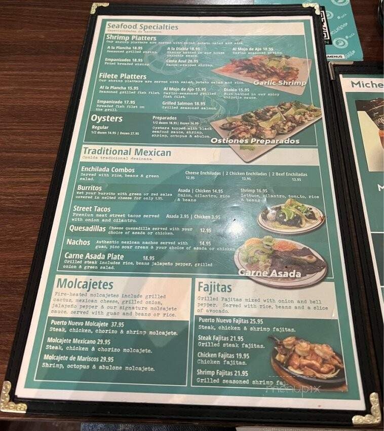 Mariscos Puerto Nuevo - Palmdale, CA menu_pic