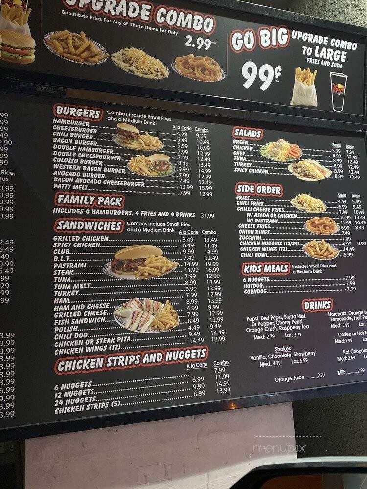 Tam's Burgers - Paramount, CA menu_pic