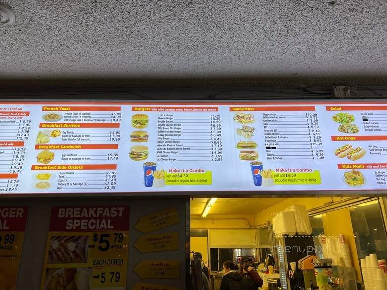 Jim's Burgers - Downey, CA menu_pic