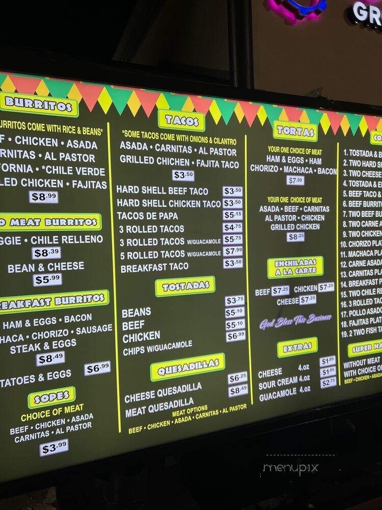 Alberto's Mexican Food - Covina, CA menu_pic
