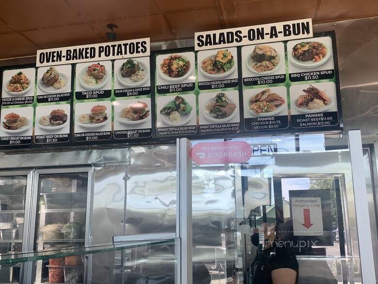 Gourmet Salads 2005 - Santa Fe Springs, CA menu_pic