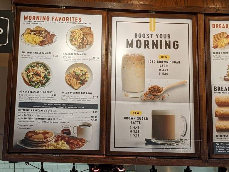 Corner Bakery Cafe - Lakewood, CA menu_pic