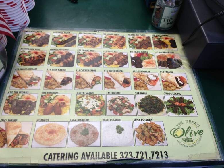 Green Olive - Commerce, CA menu_pic