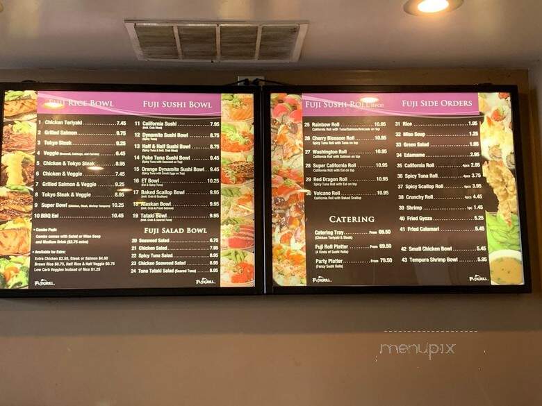 Fuji Grill - Lakewood, CA menu_pic