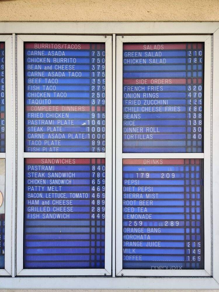 Jim's Burgers - Rosemead, CA menu_pic