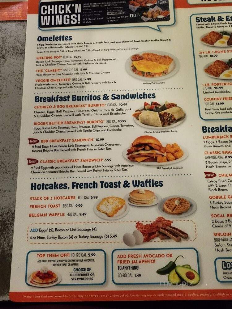 Norm's Restaurant - Bellflower, CA menu_pic