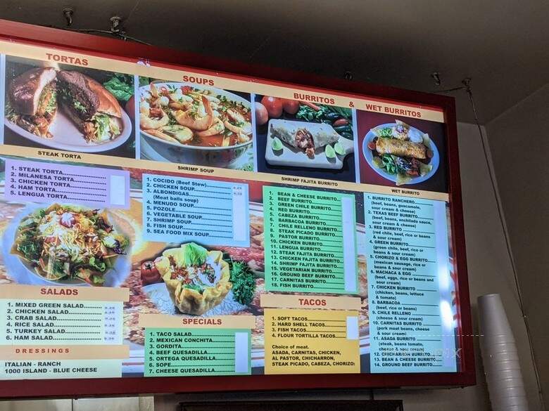 Nachos Mexican Food - Bellflower, CA menu_pic