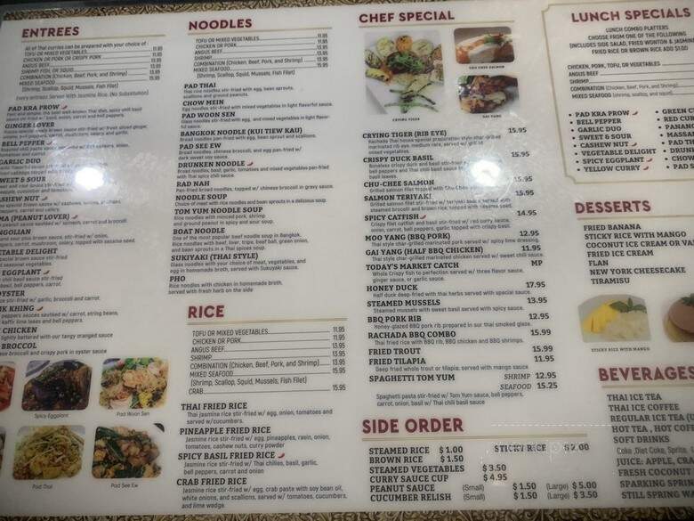 Rachada Thai Cuisine - Santa Fe Springs, CA