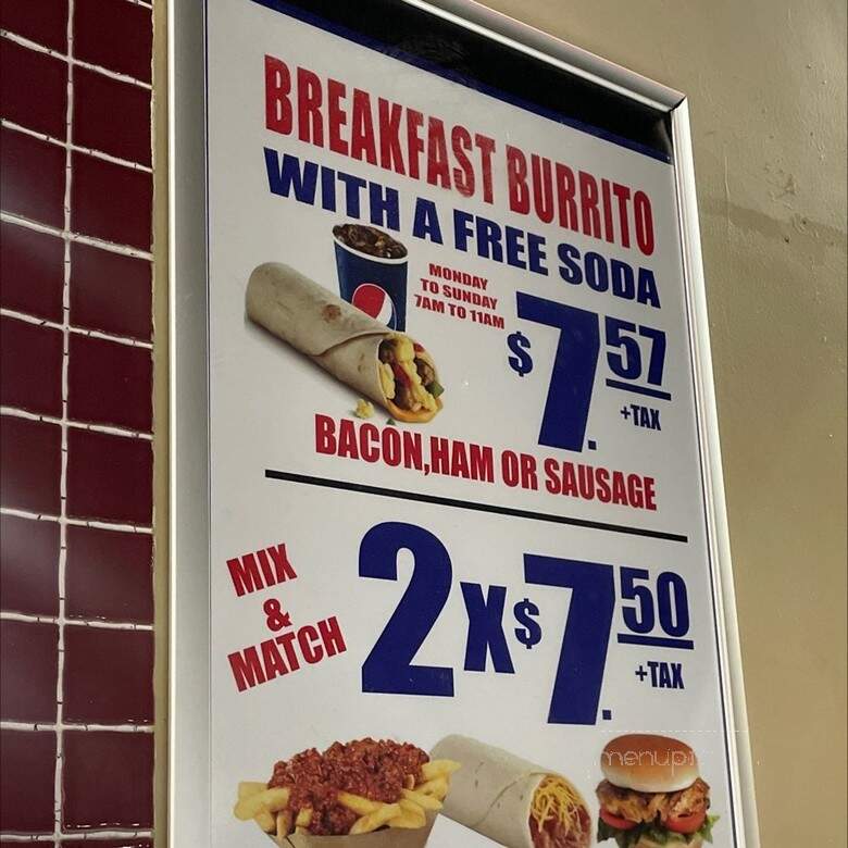 Golden Ox - Whittier, CA menu_pic