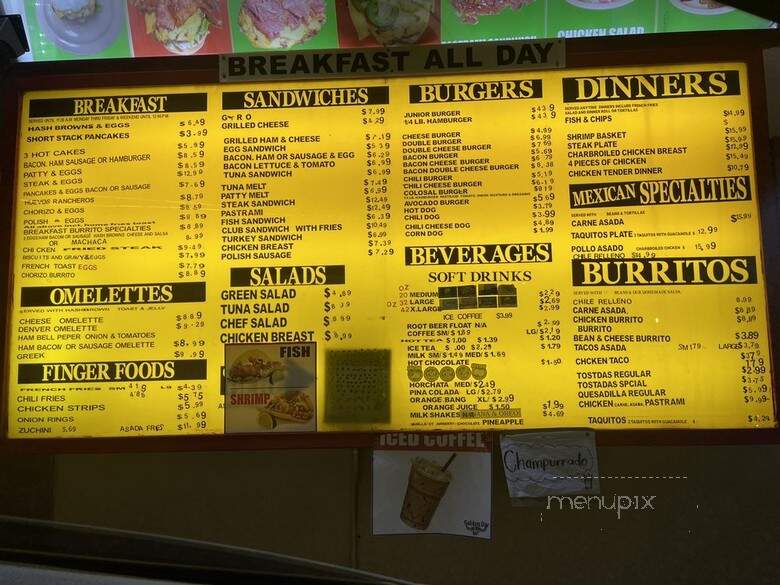 Golden Ox - Whittier, CA menu_pic