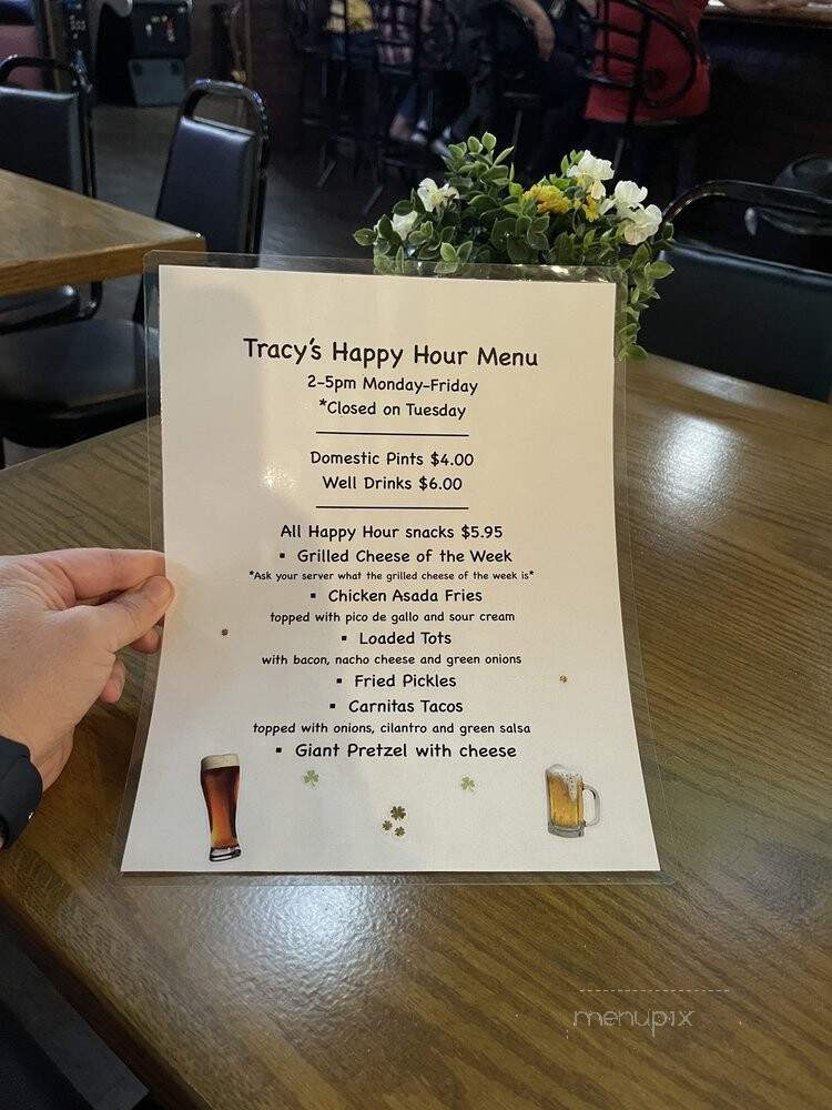 Tracy's - Long Beach, CA menu_pic