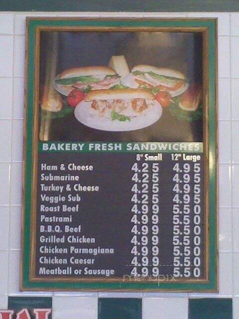 Gina's Pizzeria - Montebello, CA menu_pic