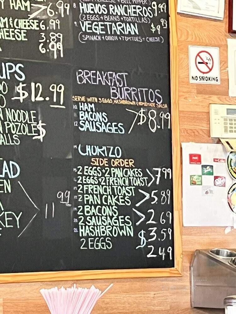Rick's Drive In & Out - Alhambra, CA menu_pic