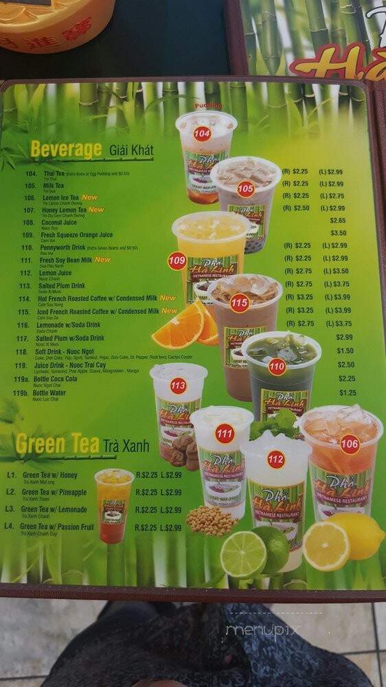 Pho I Luv - West Covina, CA menu_pic