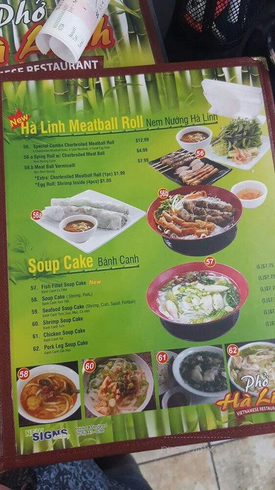 Pho I Luv - West Covina, CA menu_pic