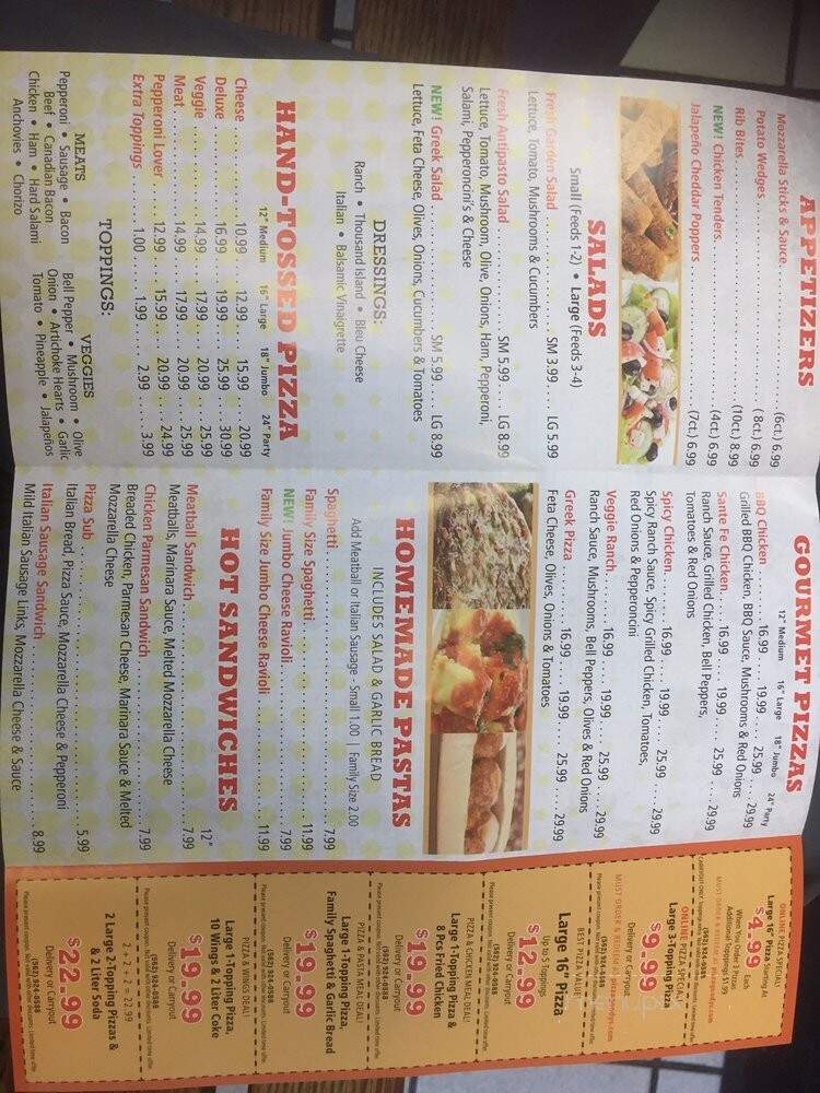 Goody's Pizza & Chicken - Lakewood, CA menu_pic