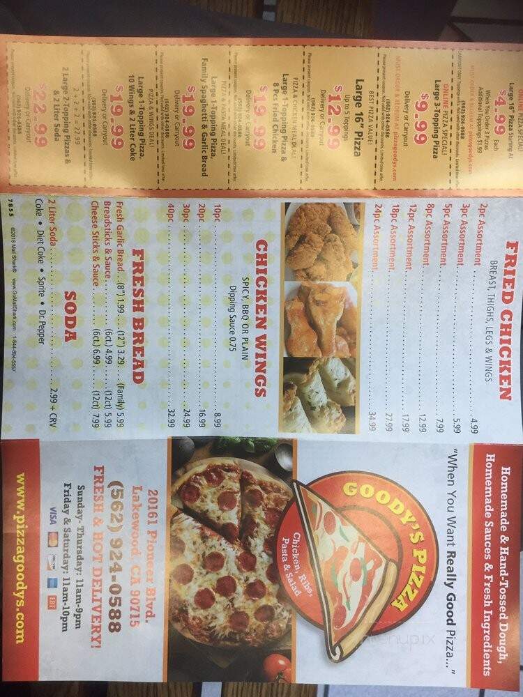 Goody's Pizza & Chicken - Lakewood, CA