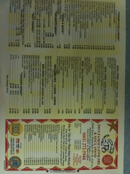Original M & M Soul Food - Palmdale, CA menu_pic