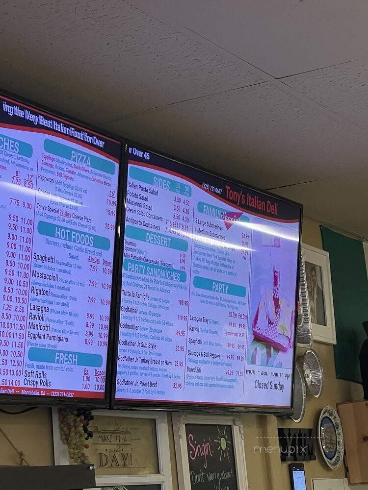 Tony's Italian Delicatessen - Montebello, CA