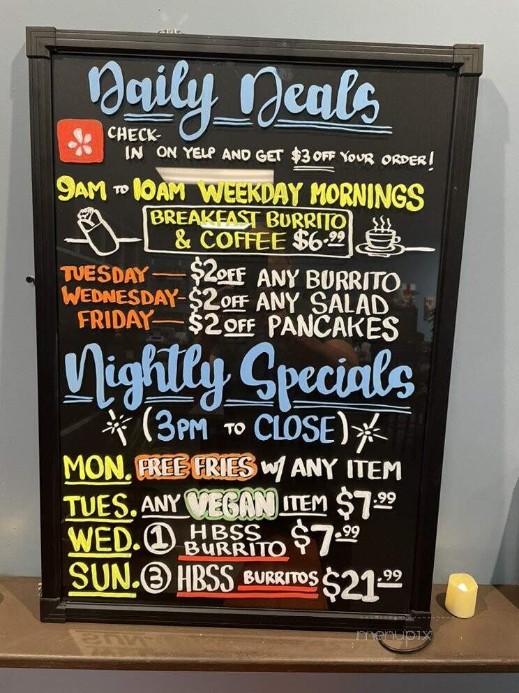 Secret Spot - Huntington Beach, CA menu_pic