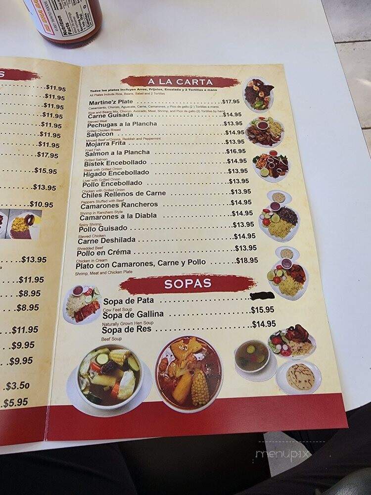 Carmen's Restaurant - Pico Rivera, CA menu_pic