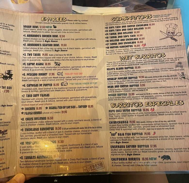Taco Surf - Seal Beach, CA menu_pic