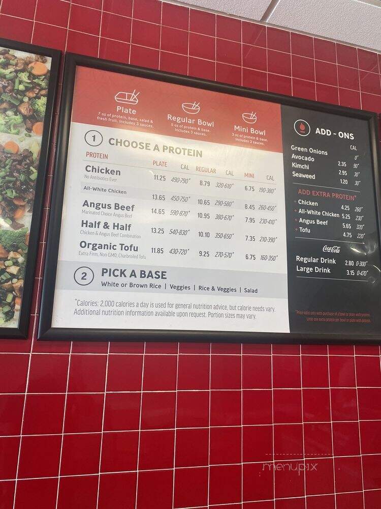 Flame Broiler - Long Beach, CA menu_pic