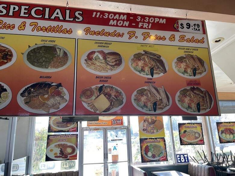 Sam's Burgers - Pico Rivera, CA menu_pic