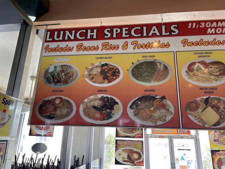 Sam's Burgers - Pico Rivera, CA menu_pic