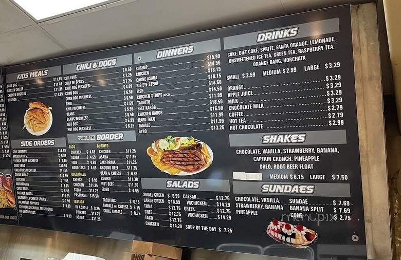 Hot Off The Grill - Seal Beach, CA menu_pic