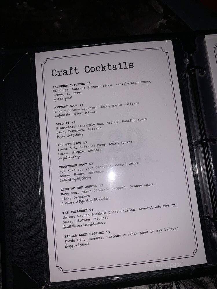Three Twenty Main - Seal Beach, CA menu_pic