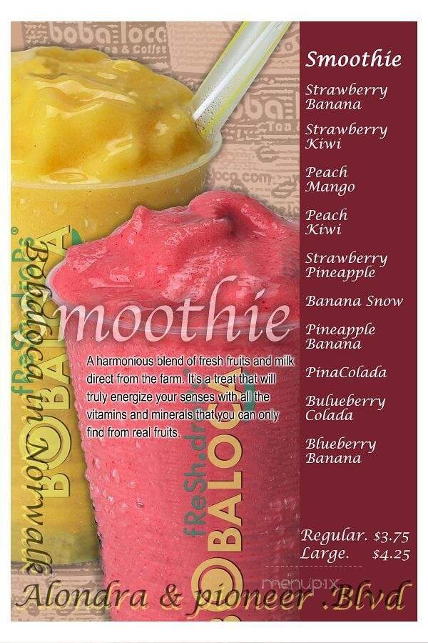 Boba-Loca - Norwalk, CA menu_pic