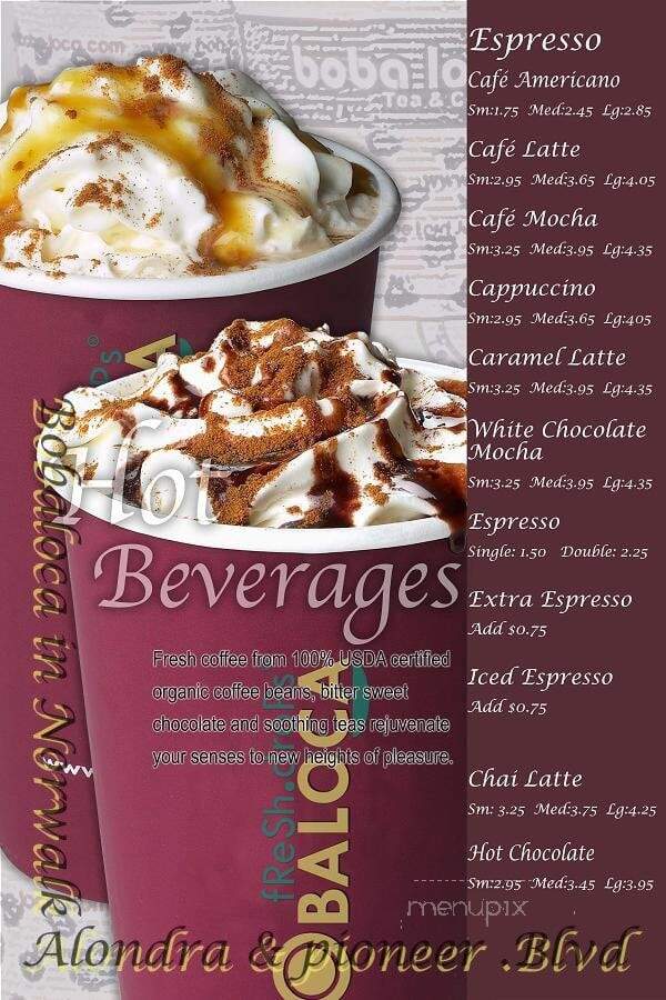 Boba-Loca - Norwalk, CA menu_pic